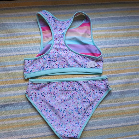 ⭐ NWOT Eddie Bauer Reversible sporty bikini XL 14/16 - Picture 10 of 12